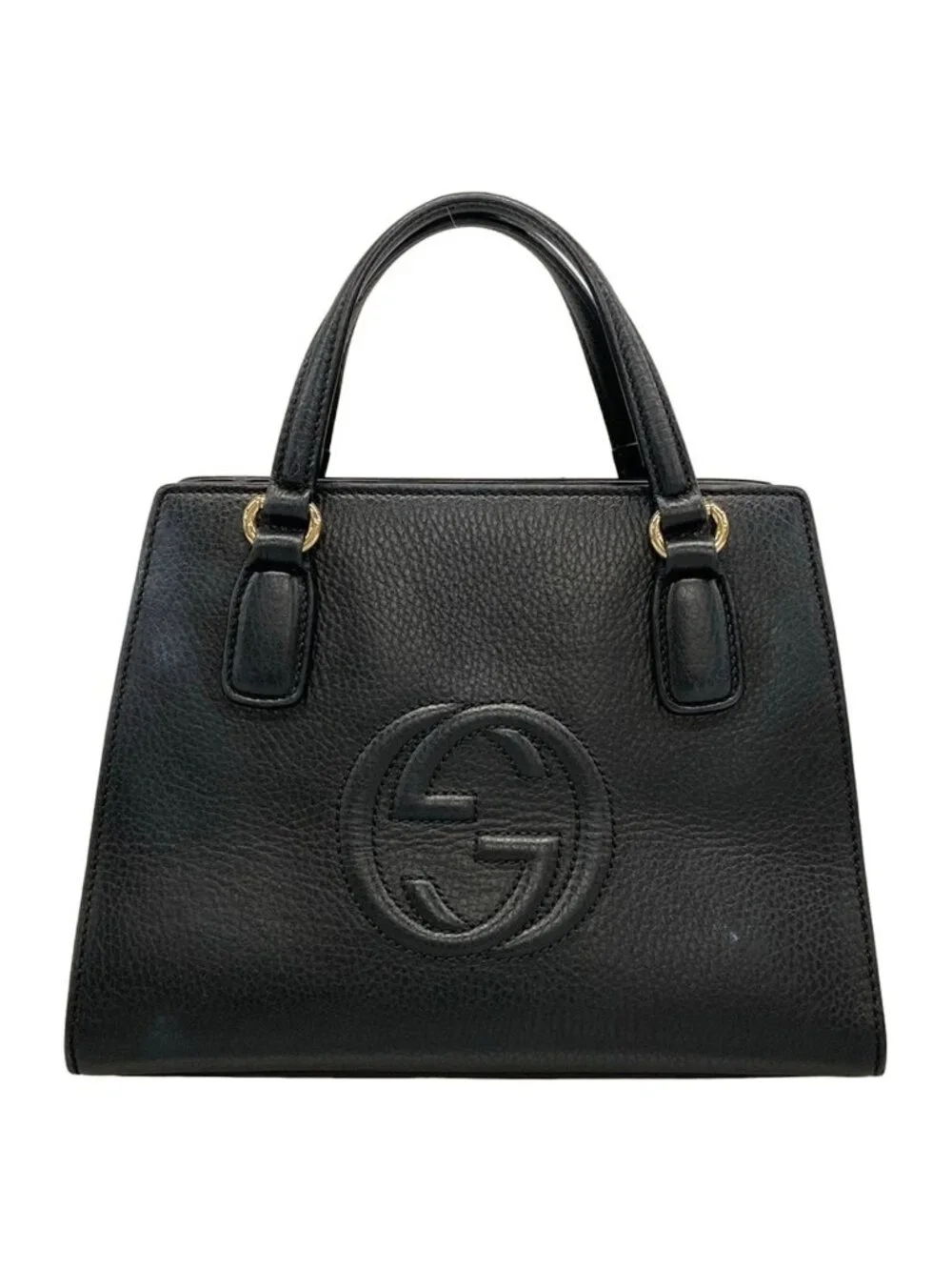 Gucci Handbag Soho Black Leather